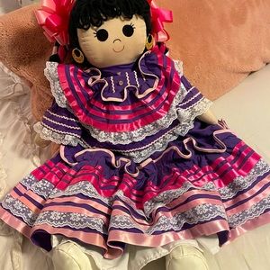Custom made folklorico doll